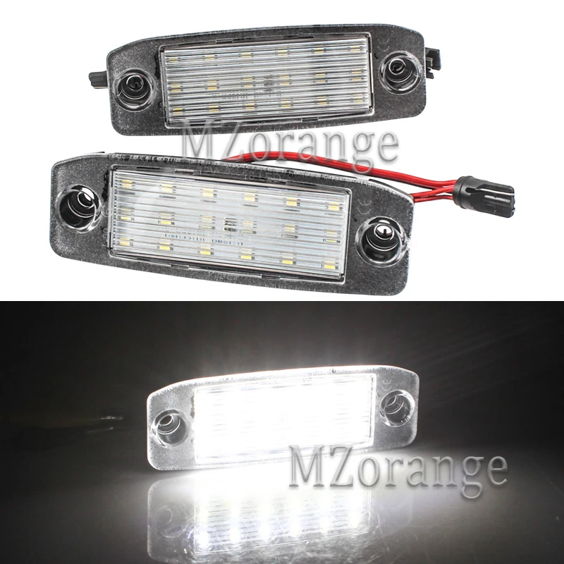 

Mzoange SMD LED License Plate Light Lamps For KIA Sportage 3rd Generation SL 2011-2015 Bright White Free shipping