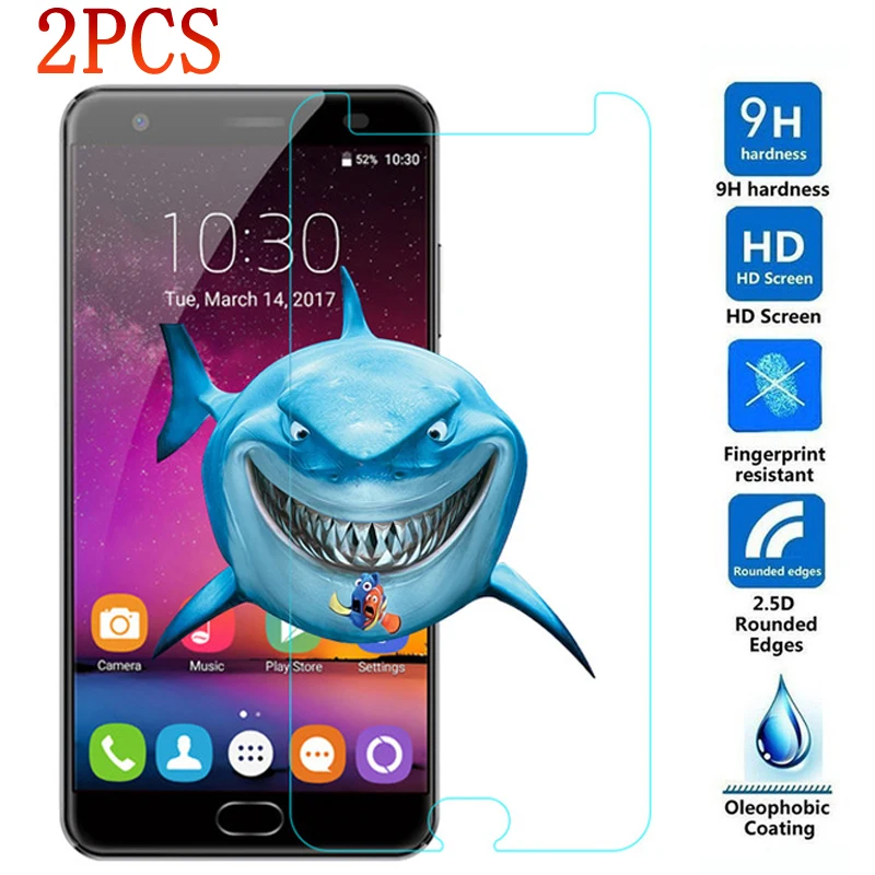 2 шт. закаленное стекло для OUKITEL K8000 защитная пленка 9H защита экрана