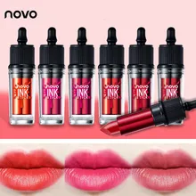 НОВО абсолютно новое поступление губ Макияж Губная помада матовая batom губ Sitck комплект длительный увлажняющий Макияж Nude Водонепроницаемый косметика