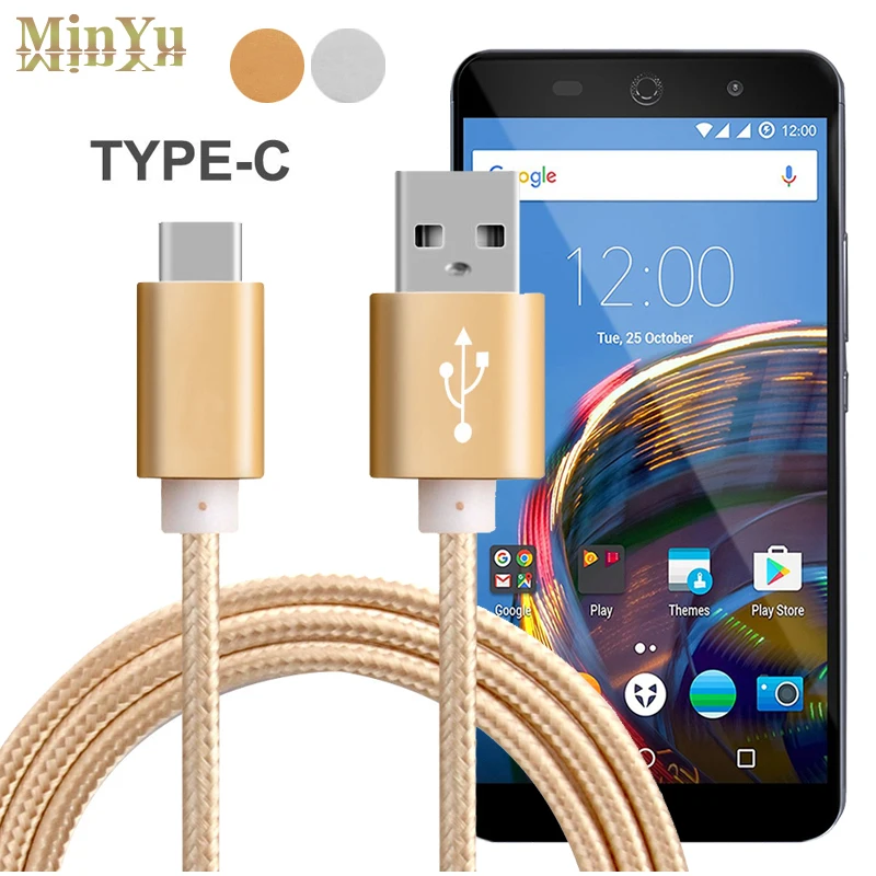

1Meter, USB 3.1 Type C Data Sync & Charge Cable for Xiaomi Mi pad 3 for Wileyfox Swift 2 X / Swift 2 Plus USB-C Charging Cables