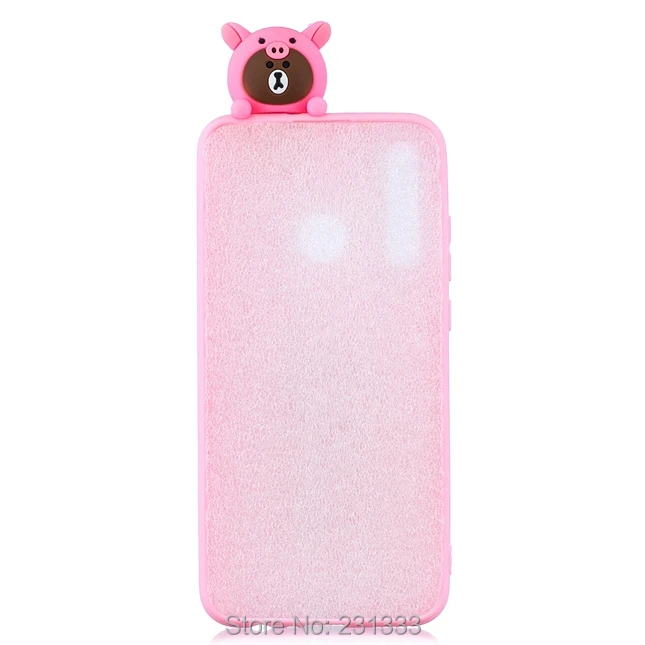 Мягкий чехол из ТПУ C ku с 3D рисунком для Huawei P30 LITE Y6 2019 Y7 Y9 Honor 9i Enjoy 8S 9S Панда собака