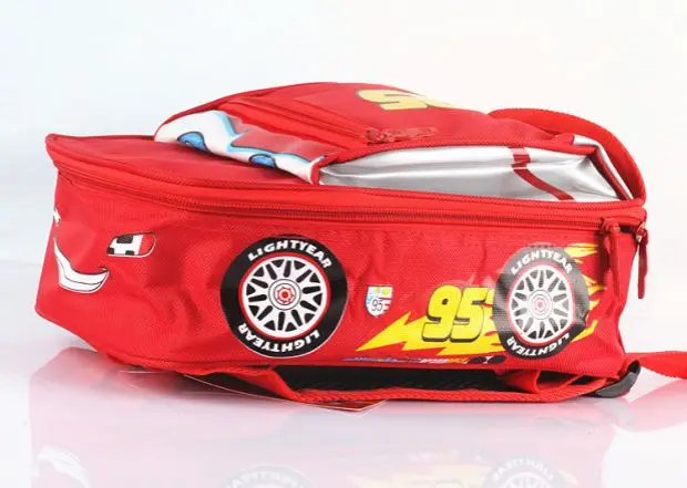 Мультяшный 3D гоночный автомобиль для мальчиков и девочек, детский сад, детская школьная сумка, рюкзак, школьная Сумка подростковая детская Студенческая сумка