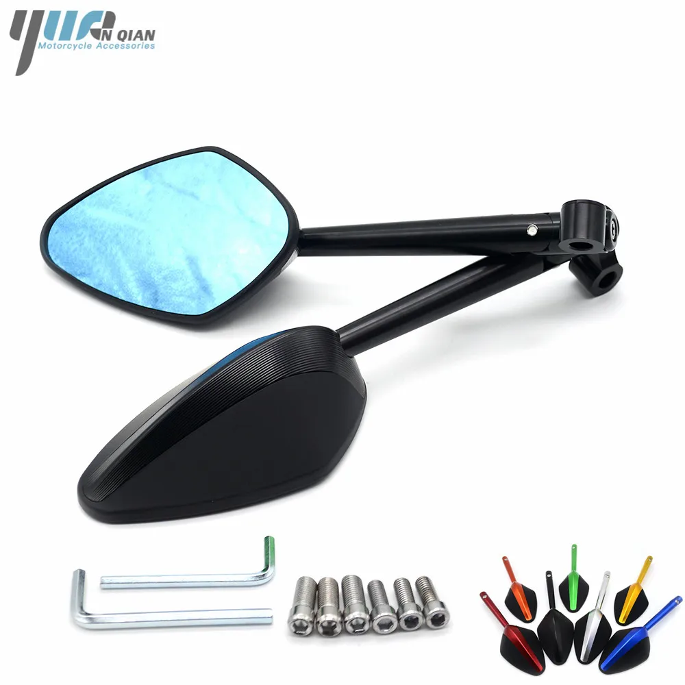 Universal CNC Side Mirror Motorcycle Mirror Scooter Moto Rearview Mirror For Yamaha Honda KTM BMW Kawasaki Ducati Benelli Suzuki