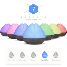 Ароматерапия машина важная ароматерапия увлажнитель дома настенные часы диффузный увлажнитель воздуха домашний бизнес дропшиппинг