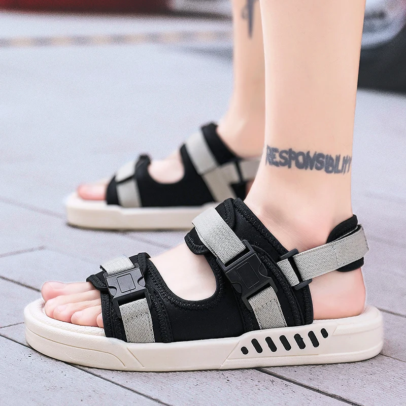 

Summer sandals beach shoes flexible detachable sandals and slippers dual-purpose shoes