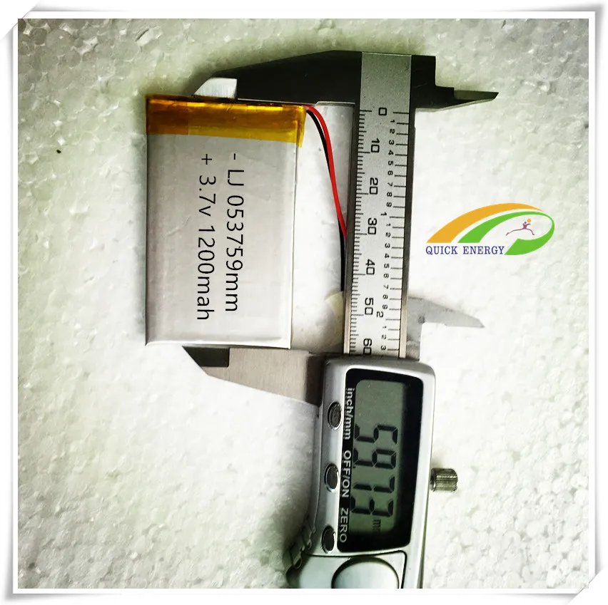 503759 batteries polymer battery thium 1200MAh | Электроника