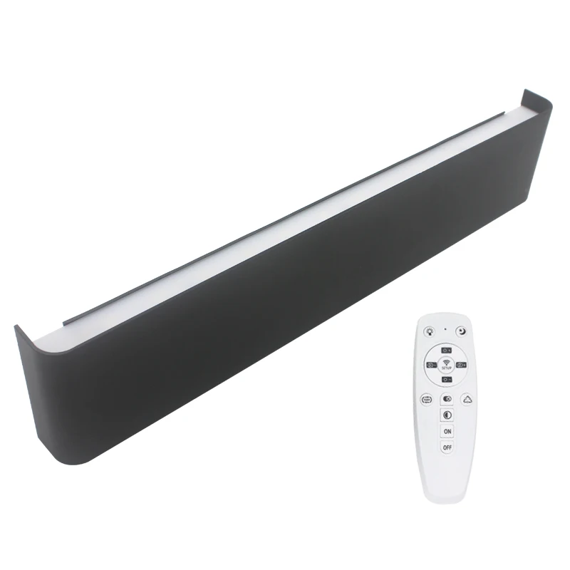 الحديثة الحد الأدنى عكس الضوء LED الألومنيوم الشمعدان 2.4G RF التحكم عن السرير ضوء حمام مرآة الغرفة مصباح الإضاءة luminairy الحديثة الحد الأدنى عكس الضوء LED الألومنيوم الشمعدان 2.4G RF التحكم عن السرير ضوء حمام مرآة الغرفة مصباح الإضاءة luminairy