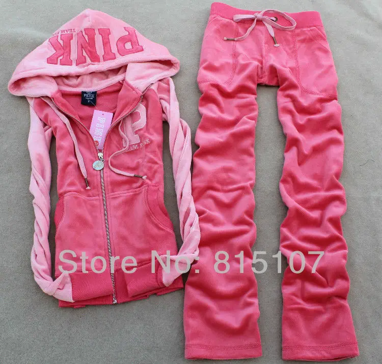 cheap love pink jogging suits