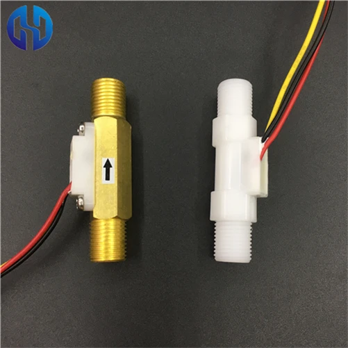 -BG1-4 water brass hall flow rate sensor meter  (7)