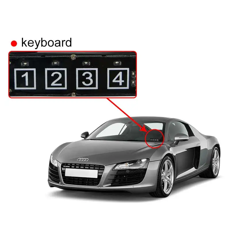 US $40.96 Auto Car Start Stop Engine System With Keyboard Pke Keyless Entry