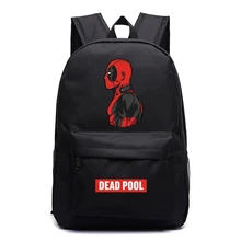 Новое поступление, Мстители из комиксов Marvel deadpool, рюкзак с принтом, школьные сумки, багажные дорожные сумки