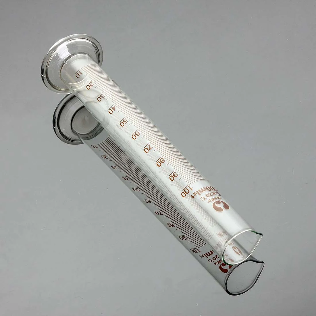 Lovely 100ml Graduated Glass Measuring Cylinder Chemistry Laboratory