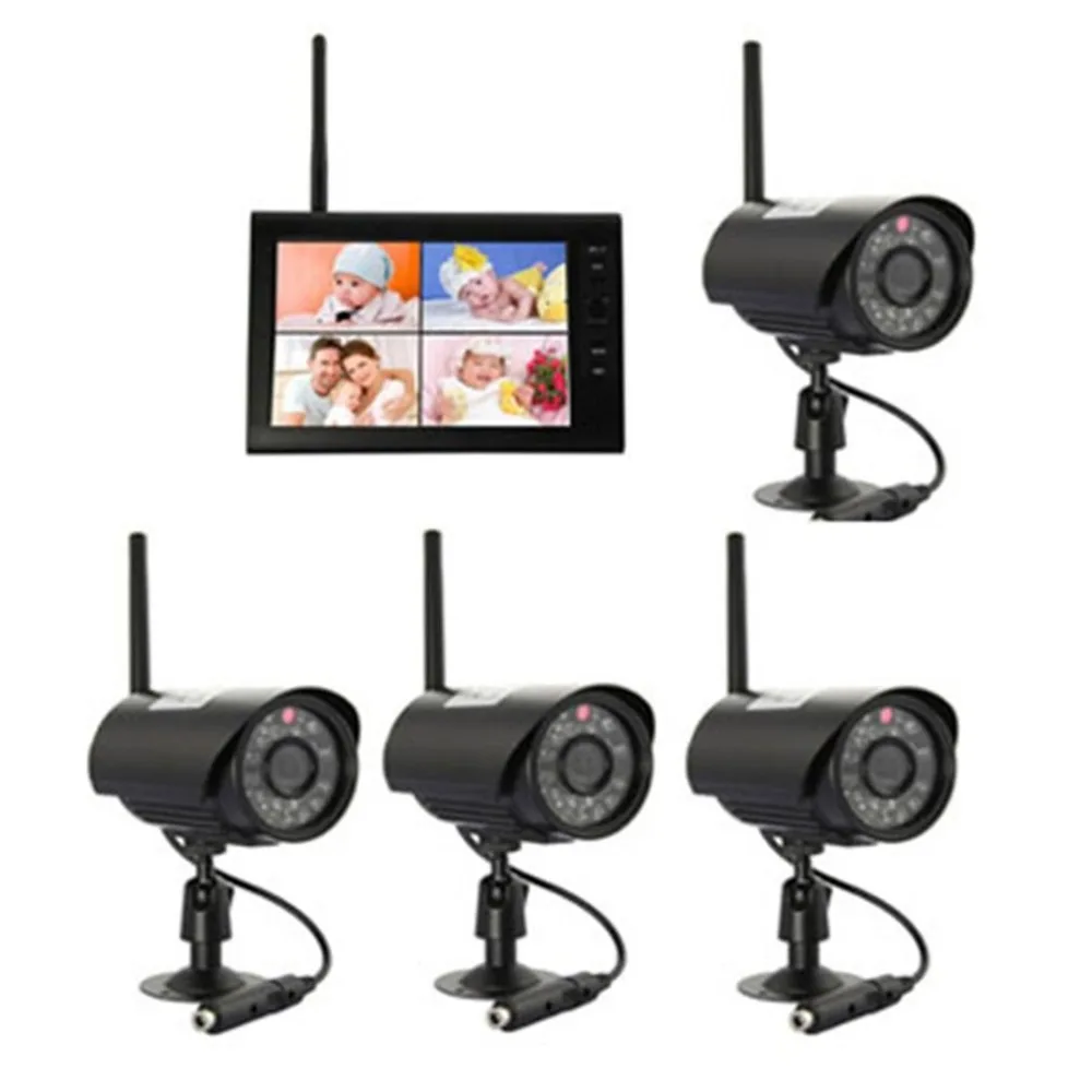 

7 inch Wireless 4 in 1 Night Vision Waterproof Security Remote Monitor