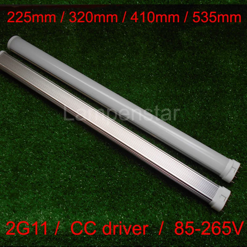 Real Power 2 G11 Led Light 2 G11 Tube Led 9W 12W 15W 18W 22W Copertura Muslimata Ac85--265V Bianco Caldo/Freddo Spedizione Gratuita