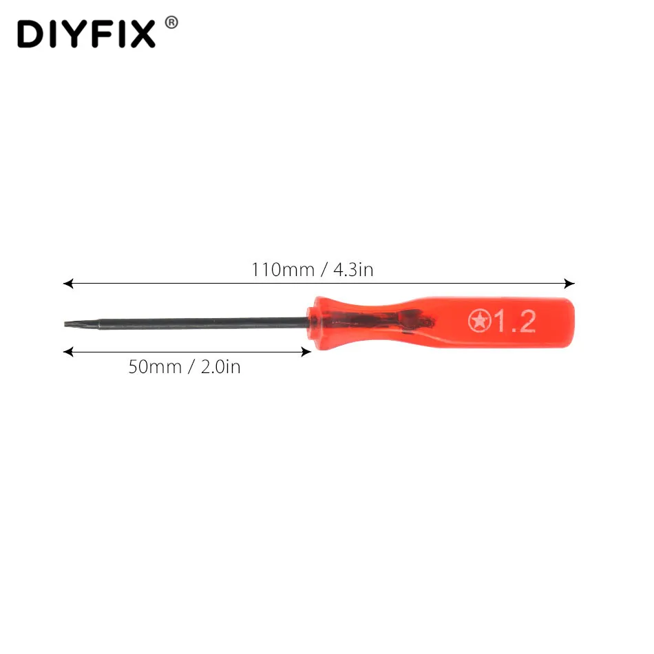 Отвертка DIYFIX 1 2 мм P5 Pentalobe 5 точечная звезда мини отвертка для MacBook Air и Pro Retina