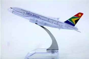 

size 1:400 plane model B747 South African Airways aircraft B747 Metal simulation airplane model for kid toys Christmas gift