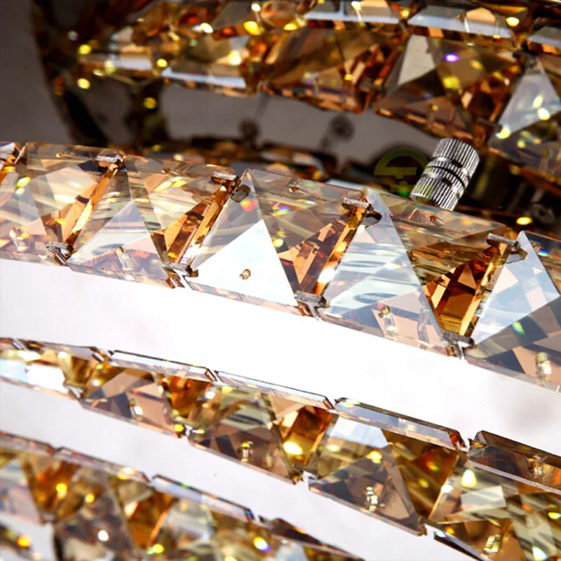 Светодиодная хрустальная люстра Модная современная столовая осветительная