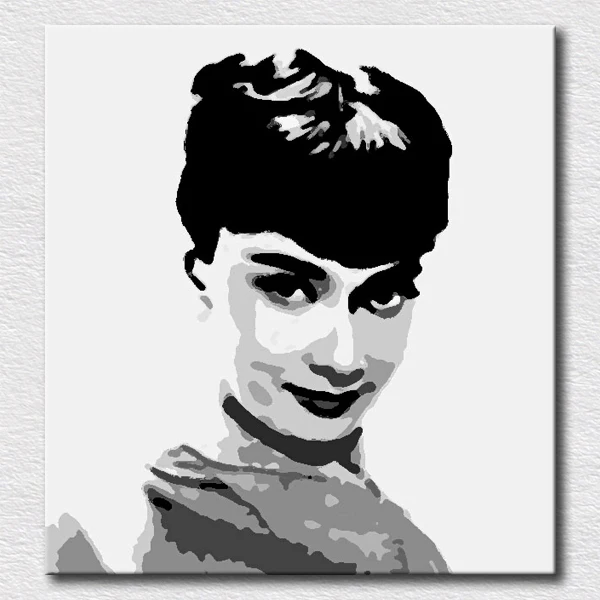 

Portrait pictures for bedroom modern canvas art high quality decoration oil painting pop art reproduction artwork