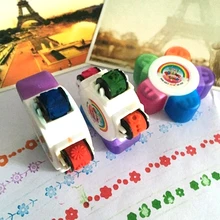 Самостоятельная Заправка чернилами резиновый штамп офисный стационарный бизнес мини Stamper комплект для печати дети подарок Рождественский подарок вечерние блага