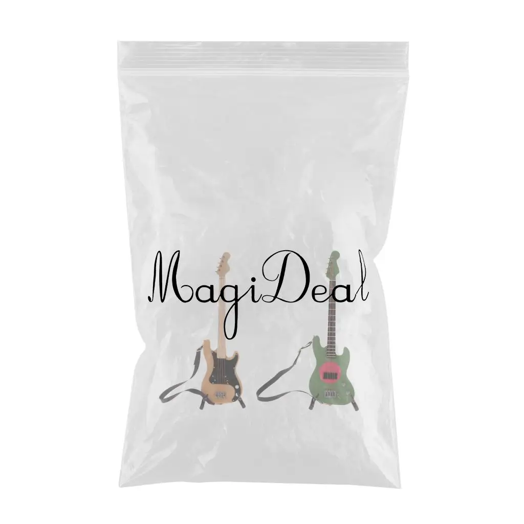 MagiDeal 20 см кукольный домик деревянная электрогитара модель наборы для 1/6 BJD Экшн фигурки аксессуары