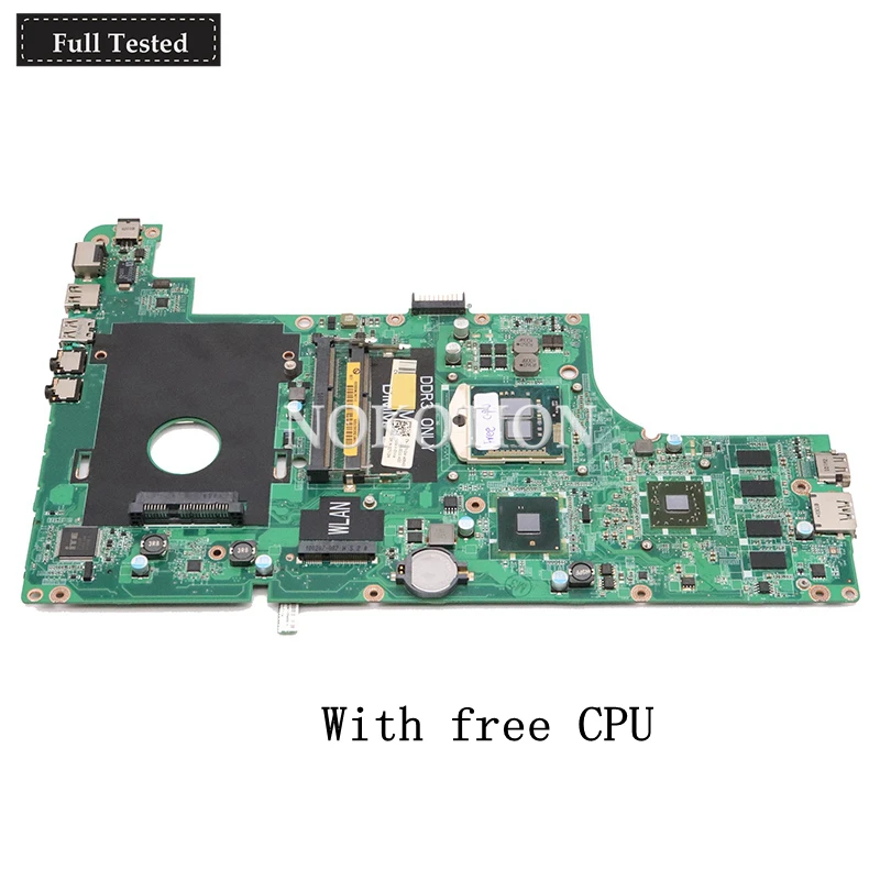 NOKOTION CN-0CTK0W CTK0W 0CTK0W DAUM7BMB6E0 Материнская плата ноутбука для dell Inspiron N3010 HM57 HD4500 DDR3 основная плата полностью протестирована