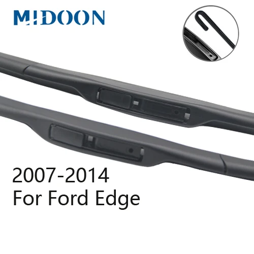 2007-2014 MIDOON стеклоочистителей для Ford Edge подходящий крючок/боковой зажим руки Модель года от 2007 до - Цвет: 2007-2014