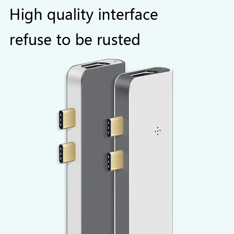 USB C адаптер концентратор тип-c концентратор к HDMI адаптер 4K Thunderbolt 3 USB C концентратор с концентратором 3,0 TF SD ридер слот PD док-станция