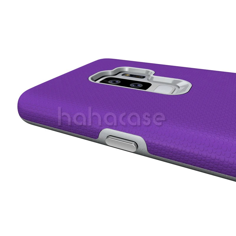 50pcs Armor Hybrid PC+TPU ShockProof Case For Samsung S9 8 Plus S7 Edge Note 9 8 Dual Layer Dirt-resistant Tough Shell Cover