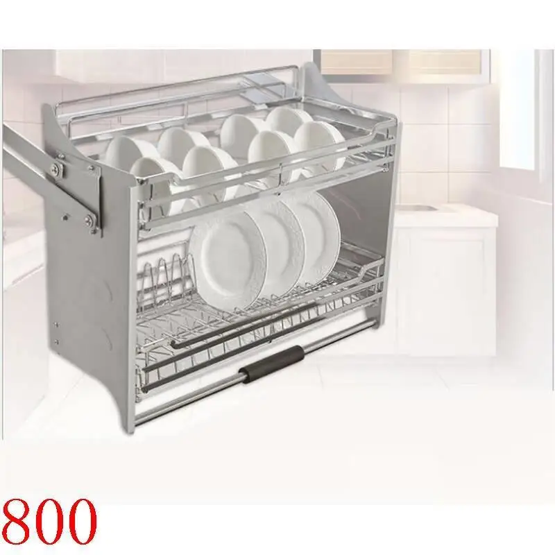 MODEL K Keuken Armario De Despensa шкаф Organizador нержавеющая сталь подвесной органайзер Cocina Cozinha кухонный шкаф корзина для хранения - Цвет: MODEL K