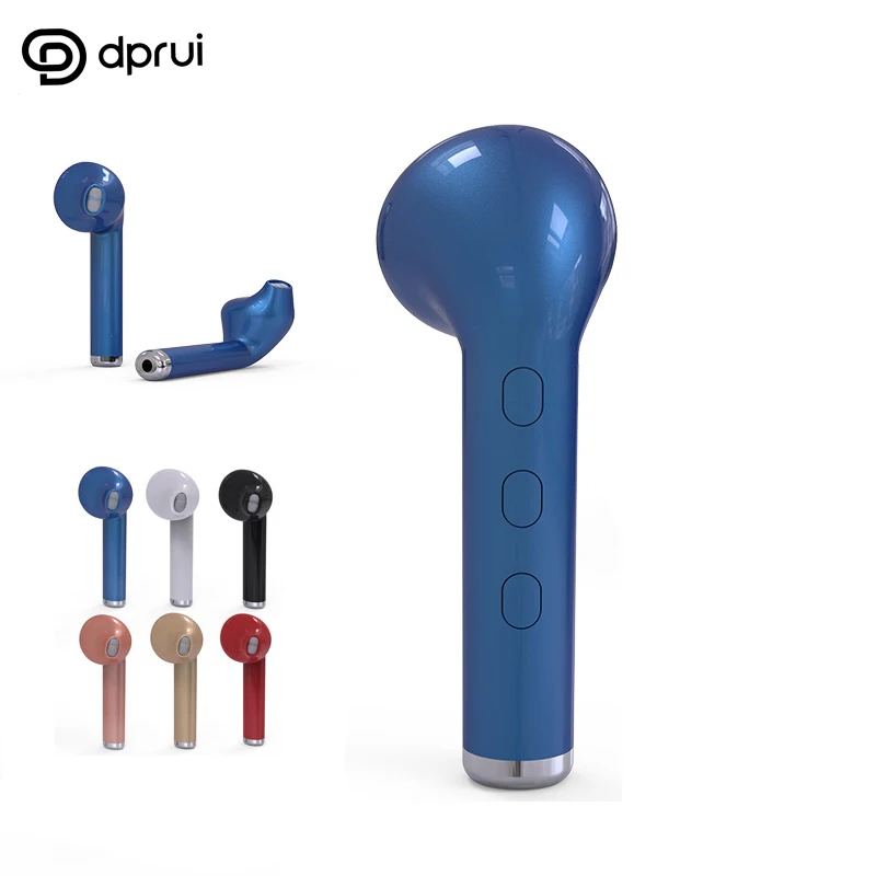 

DPRUI Mini in Ear Earphone Sport Headphones Single Headset Wireless Earphones Bluetooth Earpiece Earbuds for Mobile phone