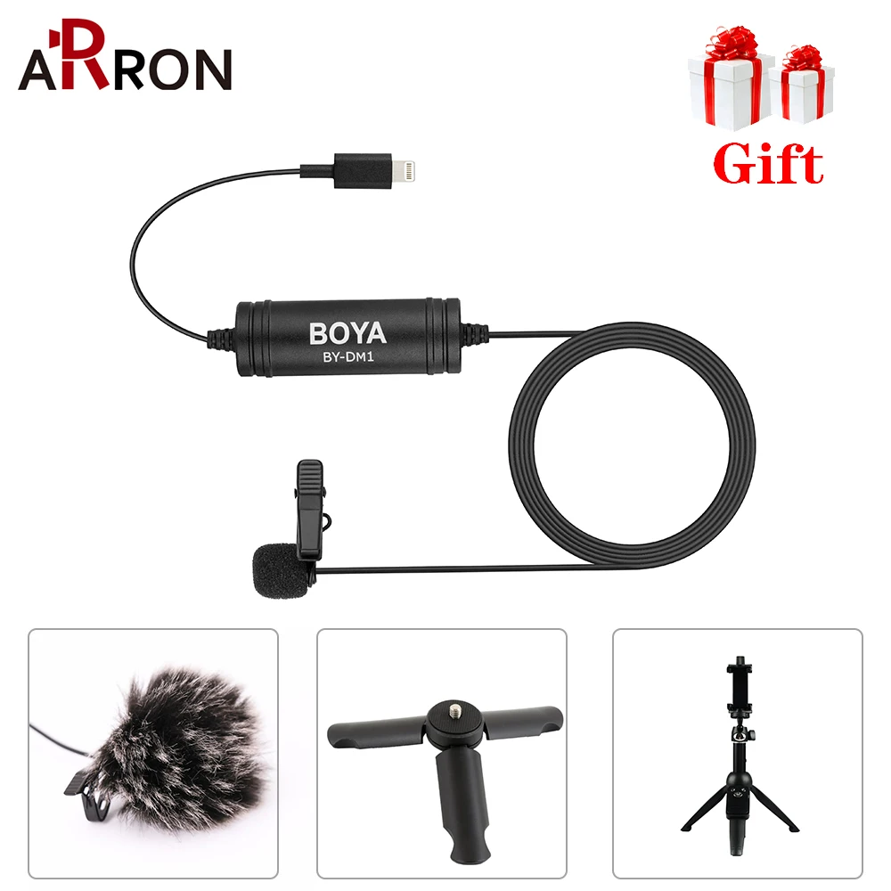 

BOYA BY-DM1 Is Suitable For Apple, Apple's Interface Clip Microphone