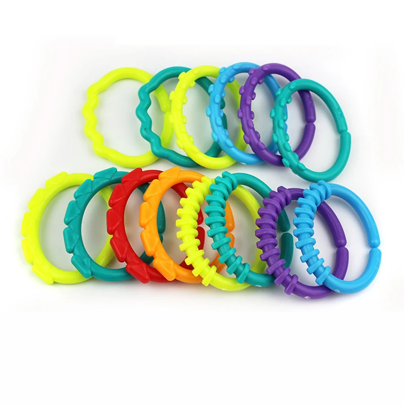 24Pcs-Lot-New-Baby-Toys-Rainbow-Circle-Chain-Kids-Molars-Clutch-Ring-Teether-Teething-Toys-Baby (2)