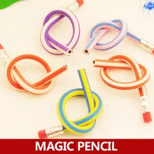 Волшебный Бенди гибкий карандаш для школьников письма, дерево мягкий карандаш для детей, как канцелярские принадлежности для школы
