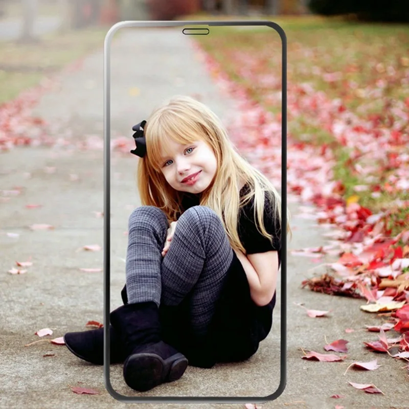5D полностью изогнутая защитная пленка из закаленного стекла для iPhone XR X XS Max 8 7 6s 6