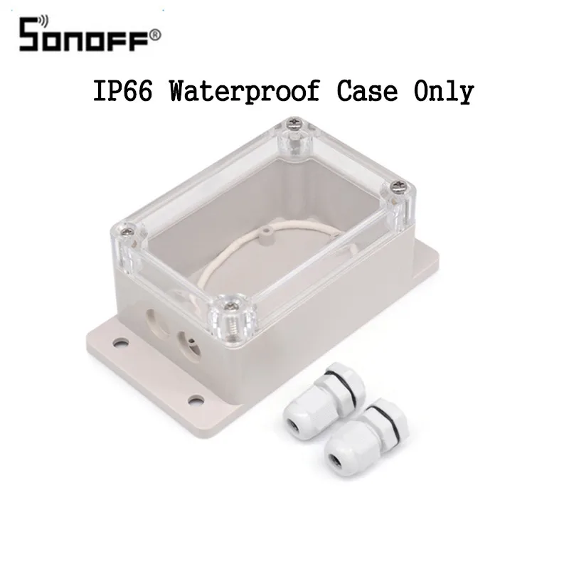 Sonoff IP66 водонепроницаемый чехол для Sonoff Basic/RF/Dual/Pow/TH16/Pow R2/G1 умный дом автоматизация