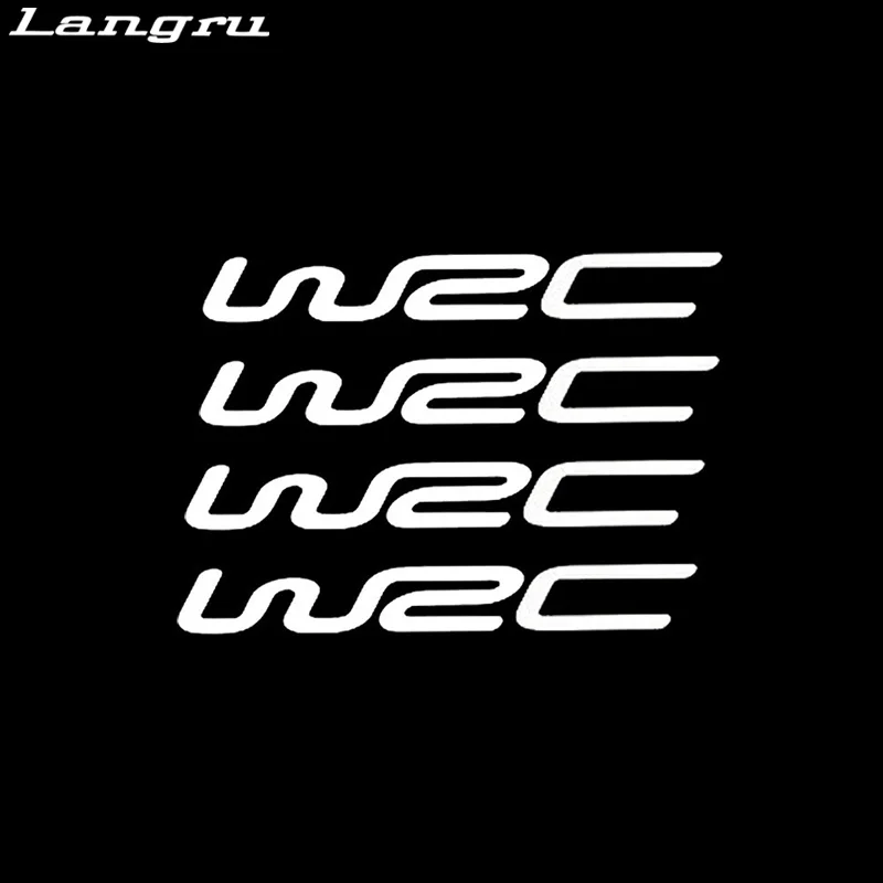 Langru 4 шт./компл. Модифицированная дверная ручка World Cross Country Rally WRC Виниловая