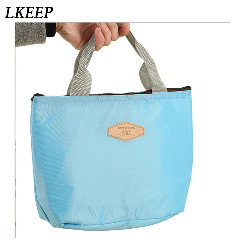 

Waterproof Lunch Bag Thermal Insulation Food Storage Box Portable Picnic Tote Oxford Insulated HandBag for Women Men kids
