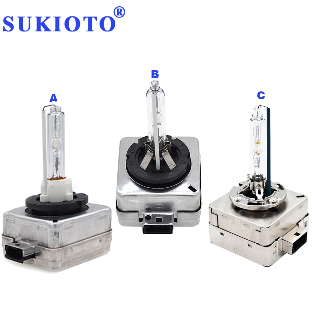 Ксеноновая фара SUKIOTO Xenon 6000K D1S 4300K D3S 5000K 8000K 3000K желтый 35 Вт 55 ксеноновая hid комплект
