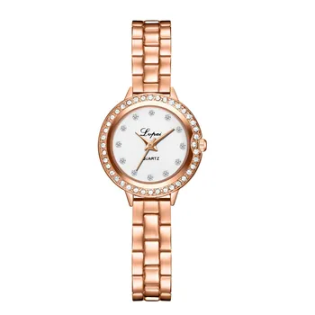 

Lvpai Fashion Small And Exquisite Dial Simple Alloy Strap Quartz Ladies Bracelet Watch Bracelet Wristwatches relogio feminino
