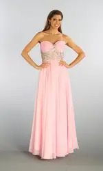 Бесплатная доставка формальное вечернее 2016 элегантное платье vestidos платье длинные вечерние платья пром платье розовый шифон Homecoming Платья