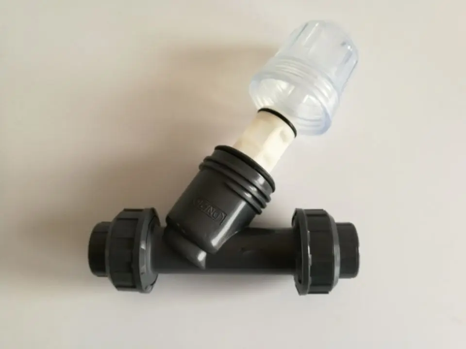 strainer / pipe fittings/ Y type upvc strainer DN20in Pipe Fittings