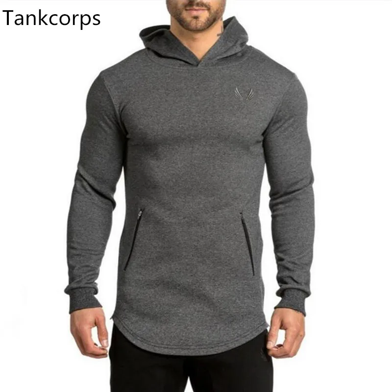 Купить Лонгслив С Капюшоном Мужской