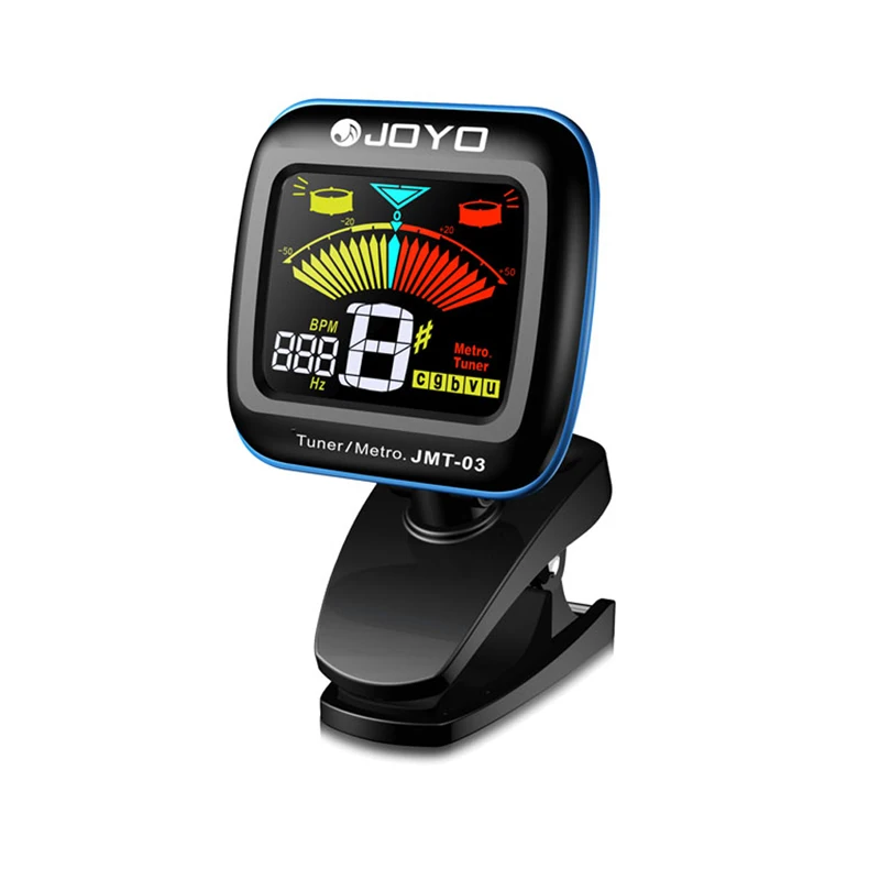 Free shipping JMT-03 Metronome Tuner for Guitar, Bass, Ukulele, Violin,Chromatic Portable colour Digital Clip On Metro Wholesale