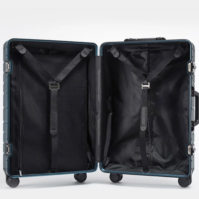 CARRYLOVE 2" 24" 2" дюймов Алюминиевый магниевый Спиннер Дорожный чемодан-тележка багаж на колёсиках для путешествий