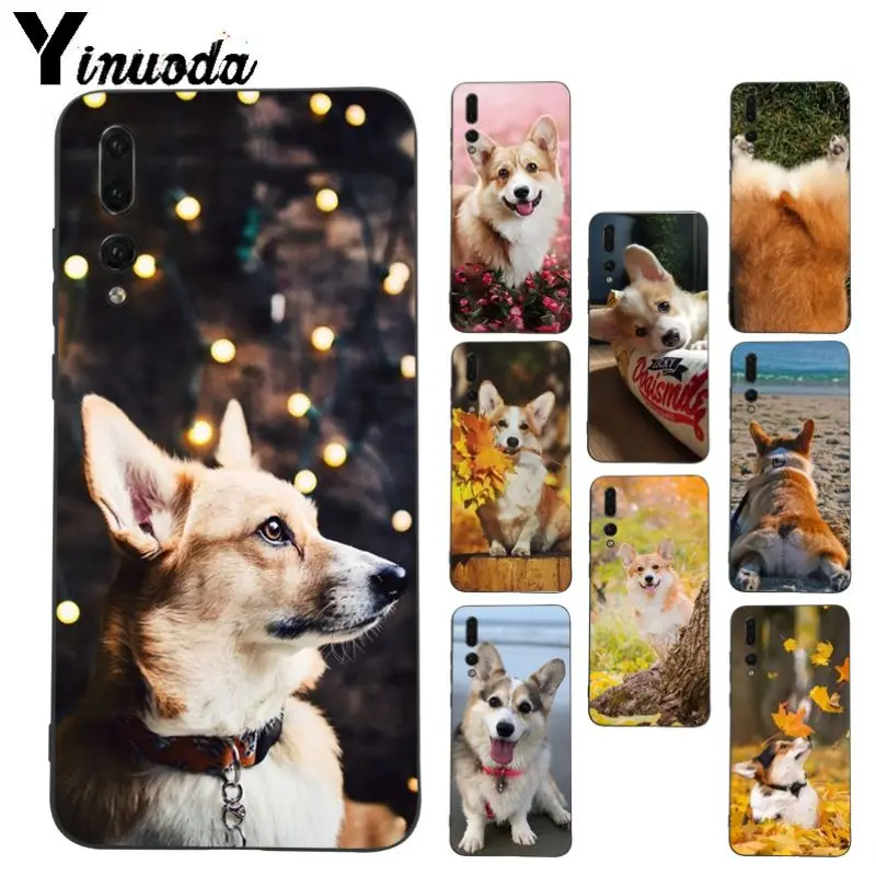Новый Силиконовый мягкий чехол Yinuoda corgi для Huawei honor 8x 7a P20Lite P10 Plus Mate10Lite Mate20 P20 Pro nova 3i