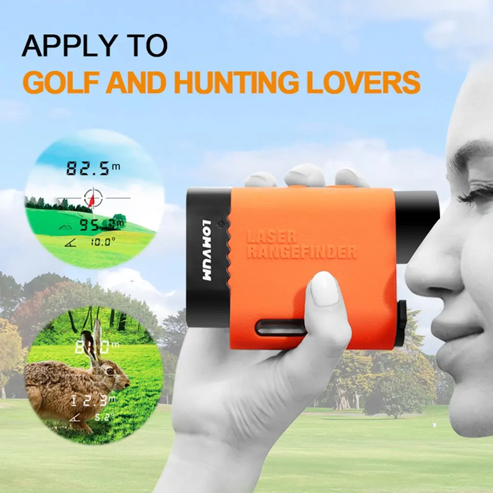 

LOMVUM Multifunction Handheld Laser Rangefinder Telescope Distance Meter Measure Tape Range Finder Diastimeter 600/800/1500m