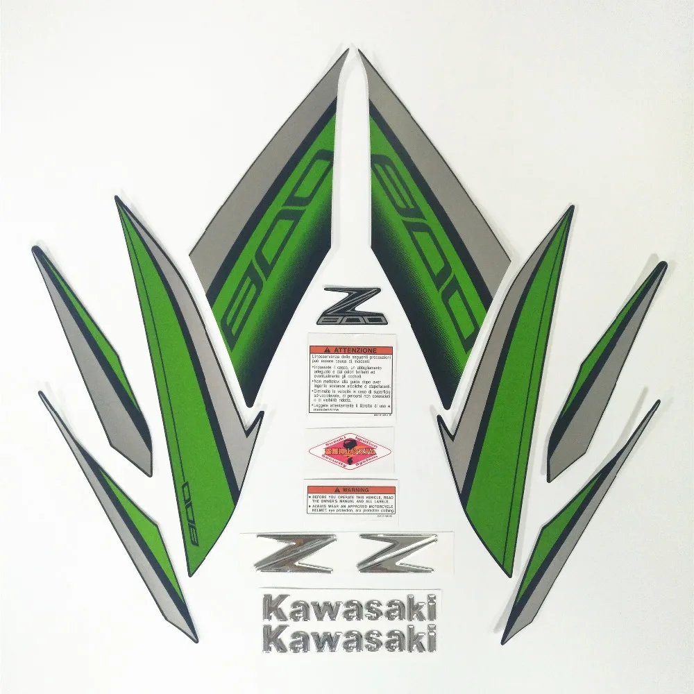 Мотоцикл для Kawasaki Z800 13-14-15-16 Z 800 2013- стикер обтекатель комплект аппликация Высокое качество весь автомобиль наклейка