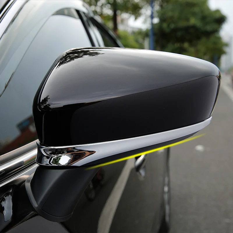 

AX Car Styling Chrome Side Door Rearview Mirror Cover Trim Strip Overlay Lid Decoration For Mazda 6 Atenza M6 2014 - 2016 2017