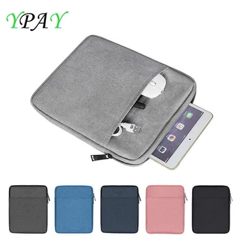 

YPAY Magic Sticker Laptop Waterproof Liner Sleeve Bag for IPAD Mini Air 1 2 3 4 5 6 7 8 10 Inch Samsung Tablet Case Cover Women