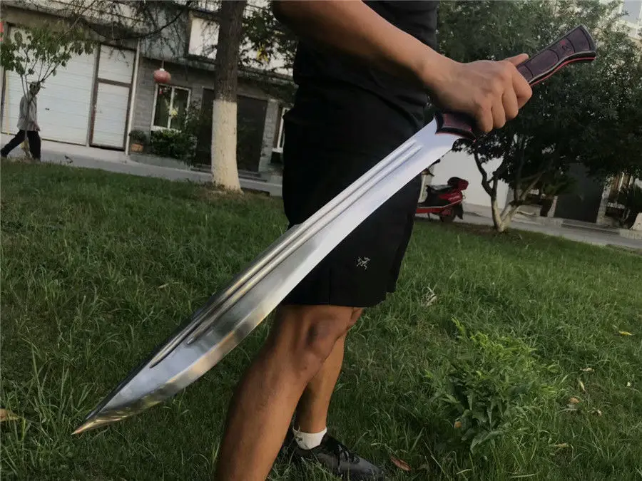 Strong Hunting Fighting Chinese Broadsword Dao Sword Sharp 1095High